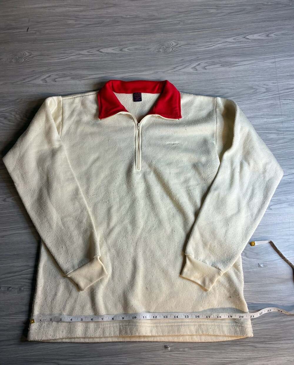 Patagonia Vintage MADE IN USA fleece 1/4 zip large